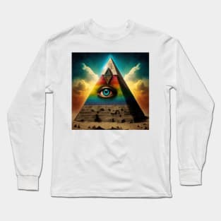 Pyramid of Sight Long Sleeve T-Shirt